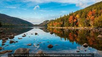Jordan Pond Wallpaper Desktop Us National Parks