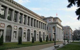 Prado Museum Madrid Spain City Wallpaper