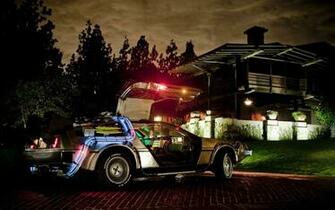 Movies Back To The Future Time Machine Delorean Dmc