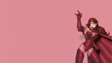 4k Scarlet Witch Wallpaper Background Image