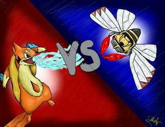 Battle Between Floatzel And Ninjask By
