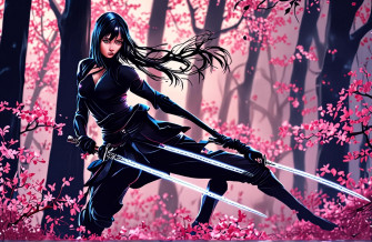 Female Ninja Wallpaper