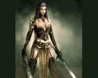 Female Warrior Wallpaper