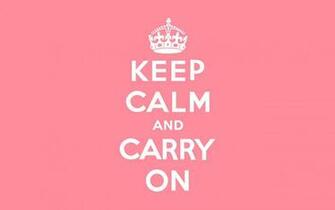 Keep Calm And Carry On Poster Vintage Wallpaper