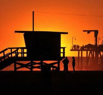 Like Or Share Santa Monica Pier Sunset Photos Wallpaper On