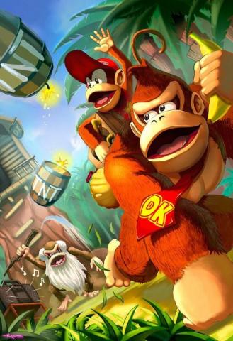 Games De Inf Ncia Donkey Kong Country Retro Gaming Art