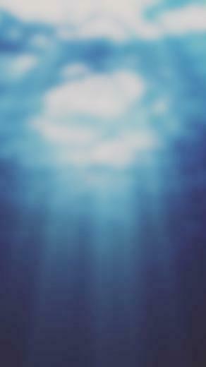 Ios Underwater Light Default Clean iPhone Wallpaper Ipod