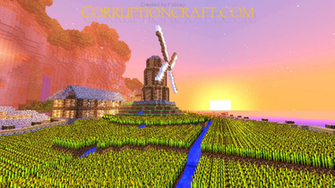 My Minecraft Server Desktop Background