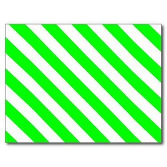 Green And White Diagonal Stripes Lime