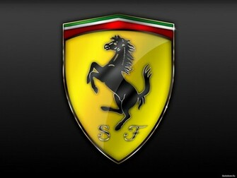 Automotive Ferrari Logo 3d Wallpaper HD Wallgoo