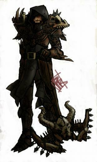Illustrations Sur Le Demon Hunter Diablo