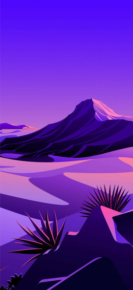 Elegant Purple Phone Background Wallpaper