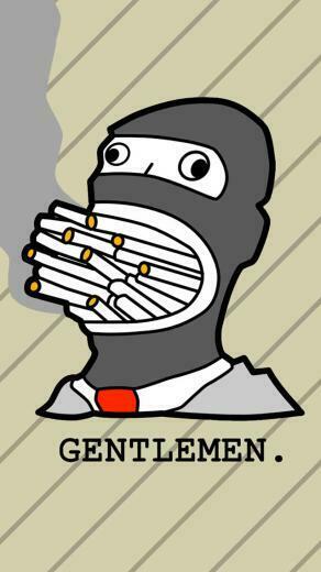 Gentlemen Funny iPhone Wallpaper Gallery