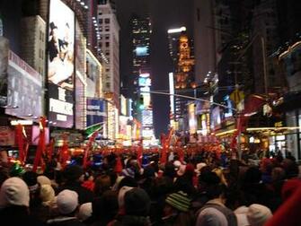 New Years In Times Square By Monabeba