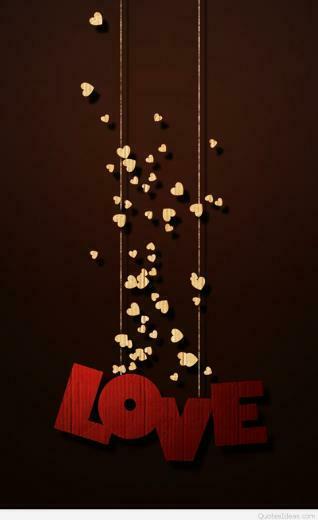 Mobile Phone Love Wallpaper And Quotes HD Image