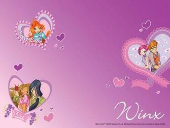 Flora Helia Winx Club Love Wallpaper