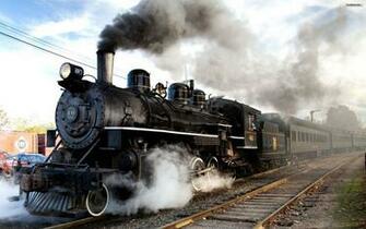 Youwall Steam Train Wallpaper