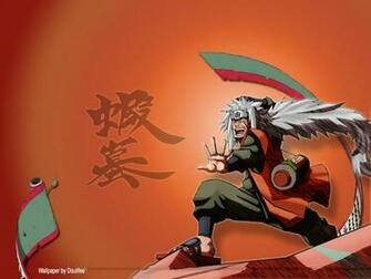Jiraiya Anime Naruto Super Pervert Kyuubi Wallpaper