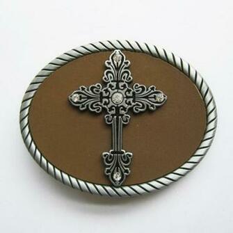 Western Leather Background Enamel Background