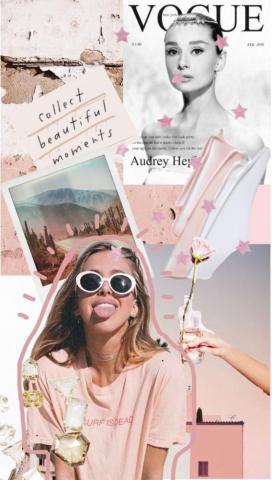 Vintage Girl Aesthetic Wallpaper On