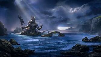 Wallpaper God Of War Ascension Poseidon HD 1080p Upload At