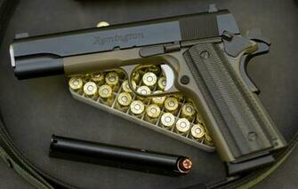 Wallpaper Remington R1 Semi Automatic Pistol