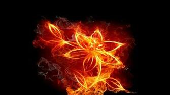 Fire Flowers Wallpaper HD Wallpapercraft