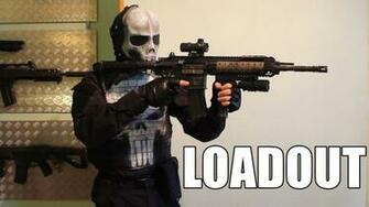 Punisher Airsoft Loadout Firearms