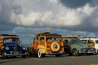 Photo Classic Cars Surfboards Southern California