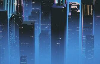 Wallpaper Night Music The City Skyscrapers Background Neon