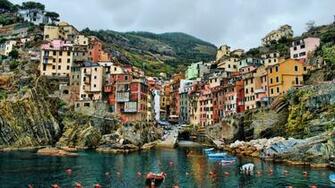 Riomaggiore Italy Desktop Background HD Wallpaper High