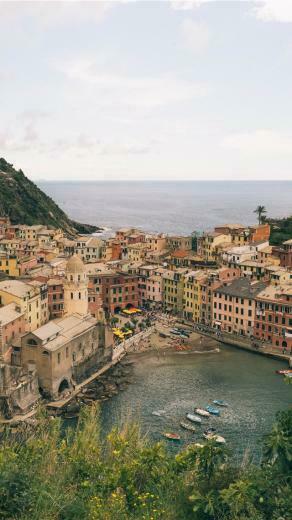 Vernazza Cinque Terre Italy May iPhone Wallpaper