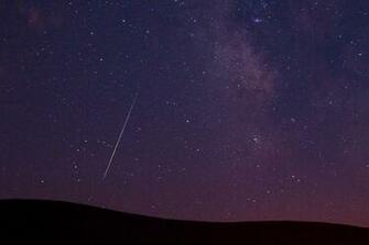 Meteor Shower Wallpaper And Background Image Net