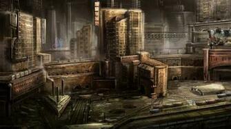 Sci Fi City Wallpaper