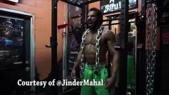 Jinder Mahal Shares Wwe Workout Regime News Sky Sports