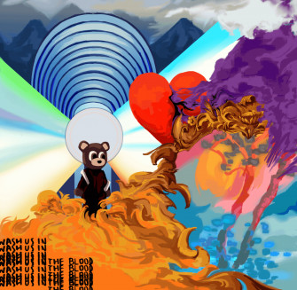 Kanye Album Covers Mashup Thing I Made R