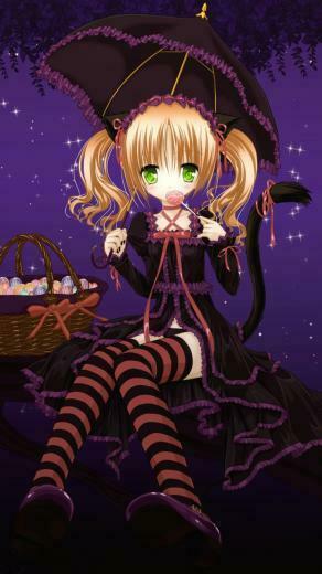 Anime Halloween Sony Lt26i Xperia S Wallpaper