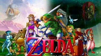 Legend Of Zelda Characters Faces Swords Full HD 1080p