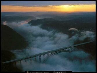 West Virginia New River Bridge Photo Of The Day Picture
