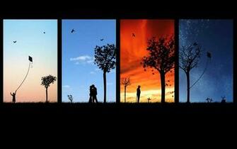 Seasons Wallpaper Desktop Image
