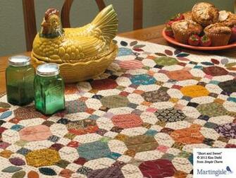 Martingale S Quilt Wallpaper Are Back Stitch This The