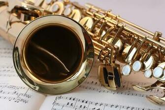 The Saxophone Is A Woodwind Instrument HD Wallpaper Background