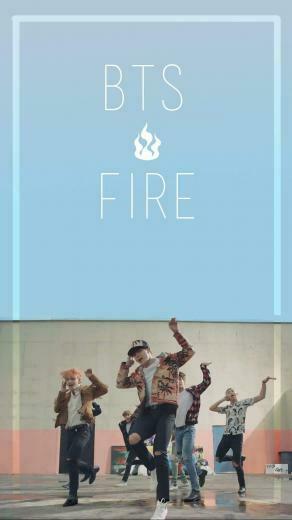 Bts Fire Wallpaper Kpop Background iPhones