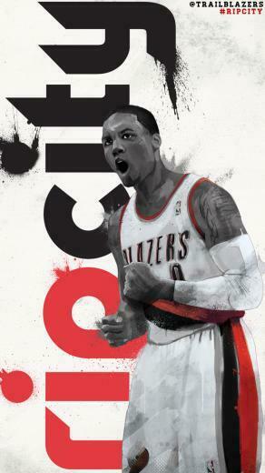 Damian Lillard iPhone Wallpaper X