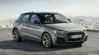 Audi A1 Sportback Color Chronos Grey Front Three Quarter