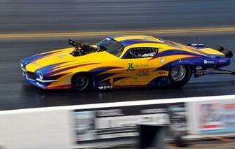 Wallpaper Muscle Car Drag Racing Motor Race Track Style Speed