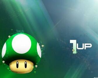 Mario Mushrooms Wallpaper