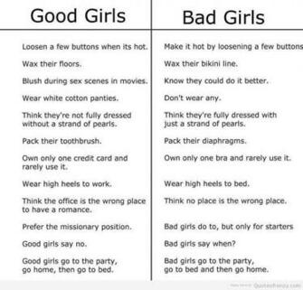 Quotes For Girls What Is Good And Bad Life Girl Vs