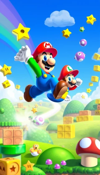 New Super Mario Bros Wallpaper