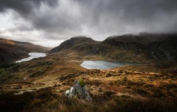 Wallpaper Clouds Wales Snowdonia Image For Desktop